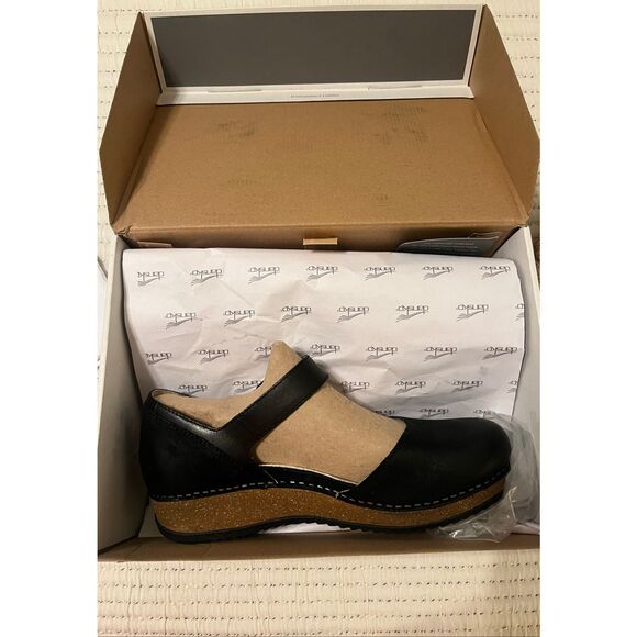 Dansko Mae Ankle Strap Platform Clog size 39 NEW NIB - Picture 4 of 7